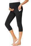 Prenatal Yoga Activewear Maternity Leggings With Pockets