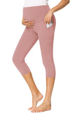 Prenatal Yoga Activewear Maternity Leggings With Pockets