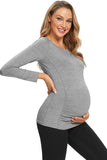 Prenatal Yoga Top Athletic Maternity Shirt