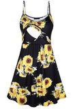 Printed Casual Home Breastfeeding Sling Dress