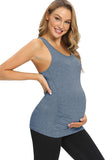 Ruched Prenatal Yoga Top Maternity Tank Tee