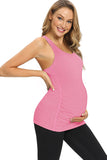 Ruched Prenatal Yoga Top Maternity Tank Tee