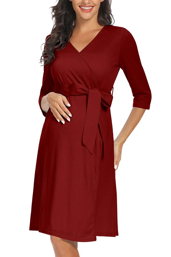 Soft Labor Delivery Robe Maternity Nursing Dress Pajamas Soft Labor Delivery Robe Maternity Nursing Dress Pajamas