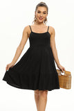 Thin Straps Maternity Dress Comfortable Cake Ruffled Skirt