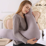 V Shaped Body Soft Cotton Pregnancy Pillow