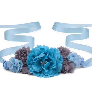 Wediing Waist Belt Flower Girls Satin Sashes