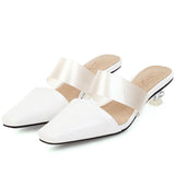 Closed-toe Low Heel Sandals Pumps Maternity Shoes