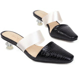 Closed-toe Low Heel Sandals Pumps Maternity Shoes