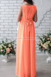 Elegant Maternity Maxi Dress With Lace Dresses