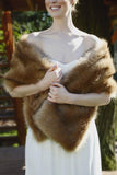 Fur Maternity Photoshoot Shawl Coat Cloak