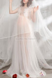 See-Thru Maternity Gown Dress For Photoshoot Dresses
