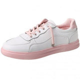 Color Block Flat Heel Lace-up Maternity Sneakers